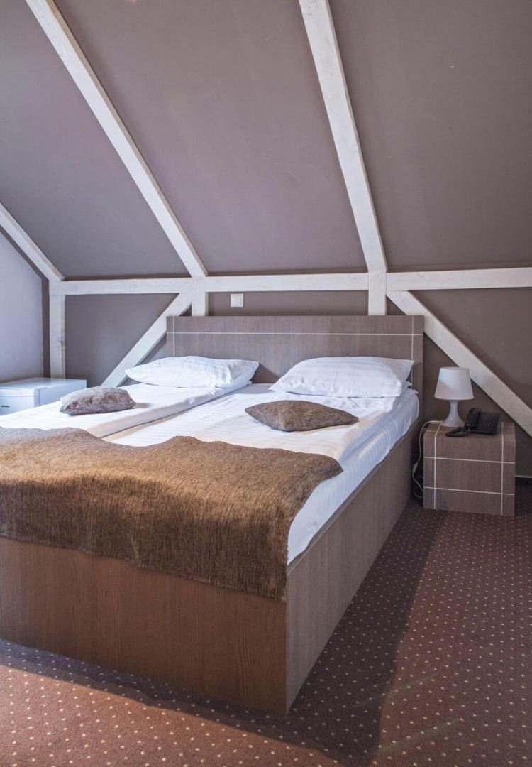 Cameră la mansardă la Complex Hotelier COTA O MIE, Sinaia Cameră la mansardă la Complex Hotelier COTA O MIE, Sinaia