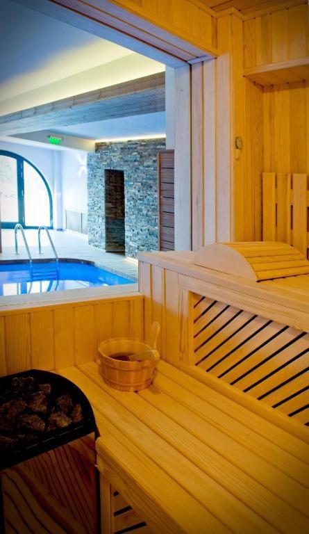Domeniul Dornei – sauna din zona de wellness Domeniul Dornei – sauna din zona de wellness