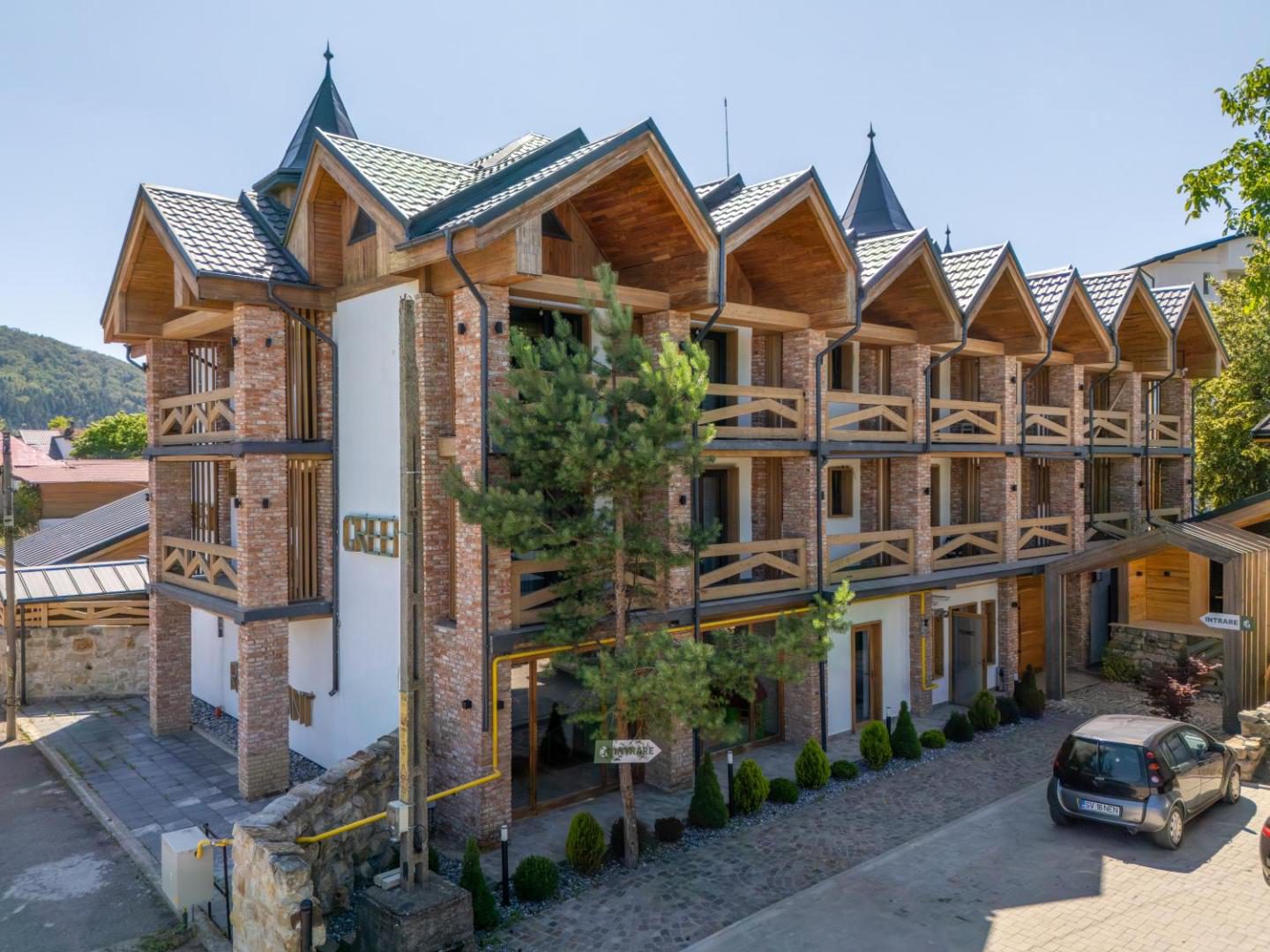 Forest Green & Spa – fațada hotelului Forest Green & Spa – fațada hotelului