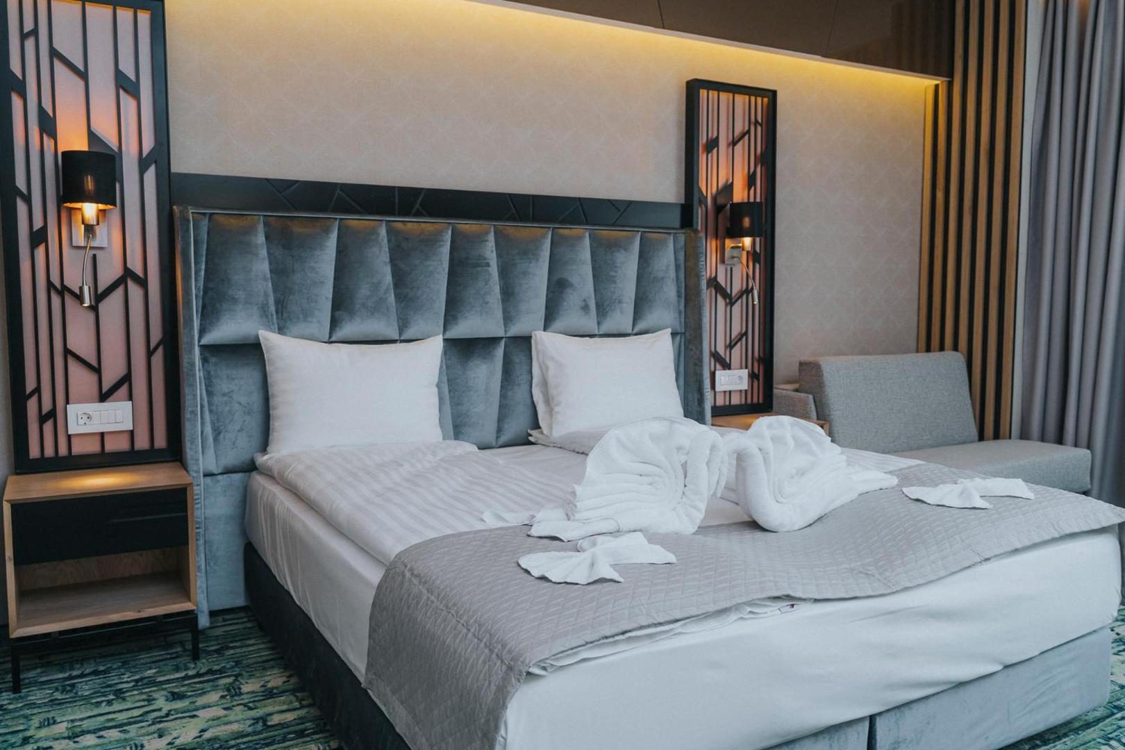 Hotel President Băile Felix – baie privată cu cadă cu hidromasaj Hotel President Băile Felix – baie privată cu cadă cu hidromasaj