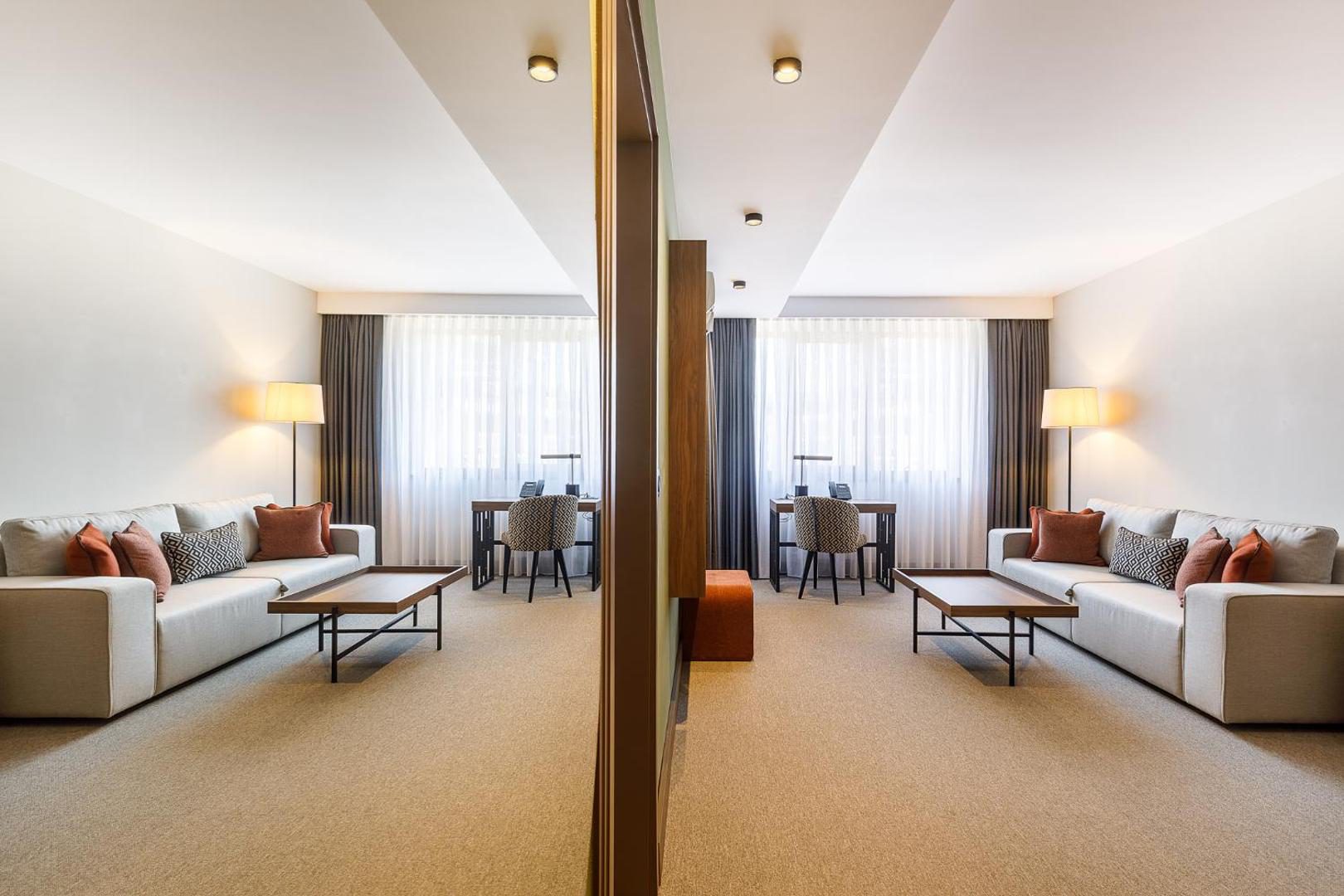 Regnum Bansko Ski Hotel & SPA – suită cu living Regnum Bansko Ski Hotel & SPA – suită cu living