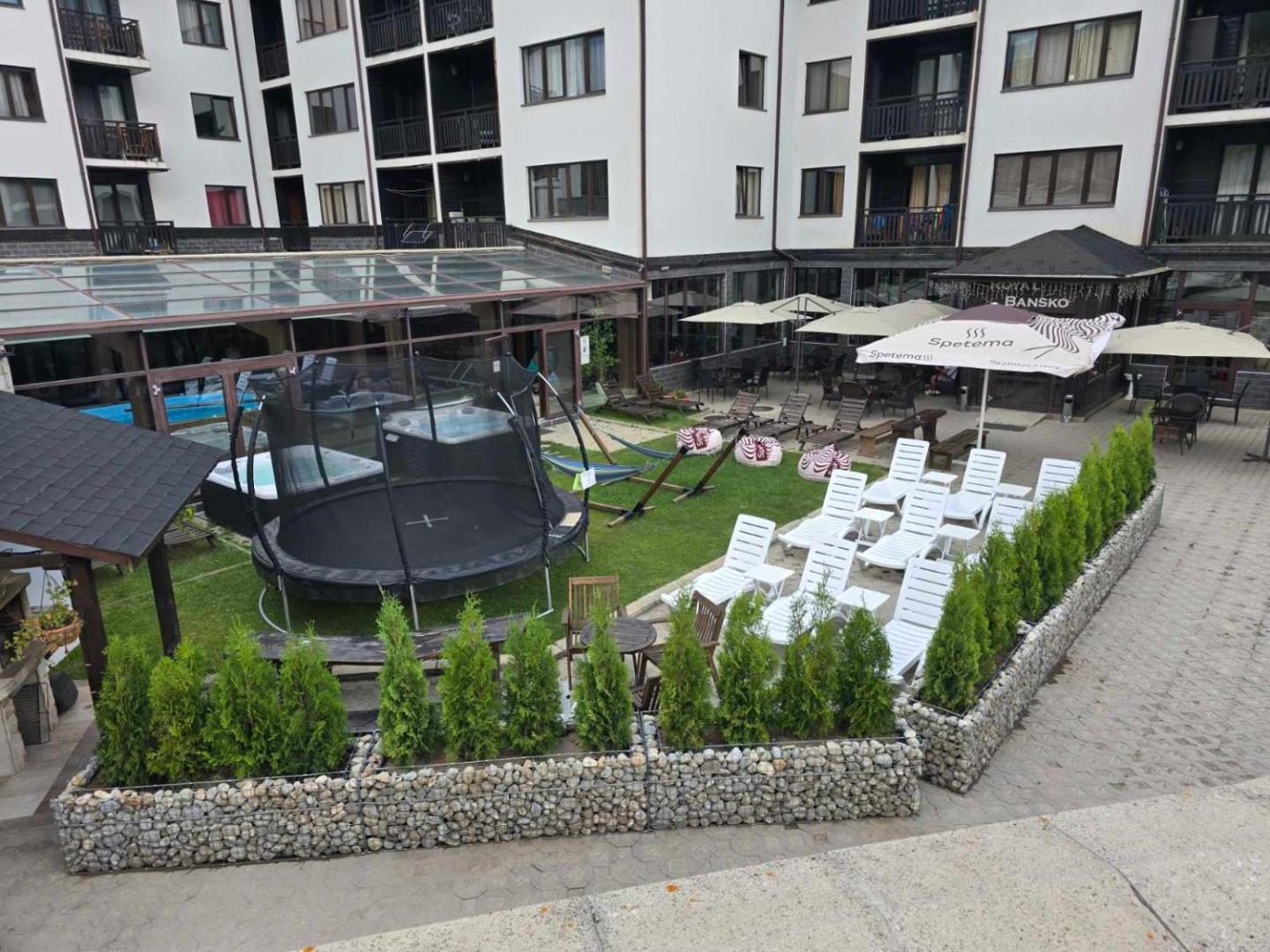 Jacuzzi exterior, Royal Bansko Family Apart Hotel Jacuzzi exterior, Royal Bansko Family Apart Hotel