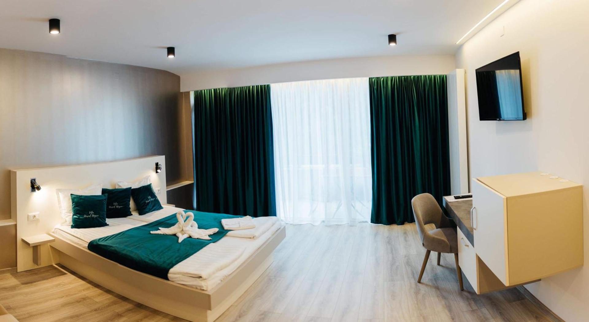 Vila Ursul Negru – cameră cu pat matrimonial Vila Ursul Negru – cameră cu pat matrimonial