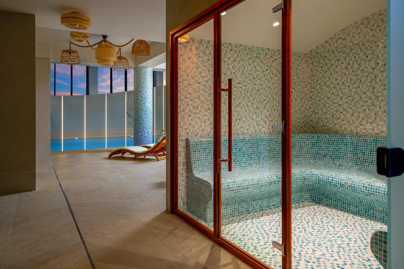 Camera de aburi din centrul spa al hotelului Valedor Boutique & Spa Camera de aburi din centrul spa al hotelului Valedor Boutique & Spa